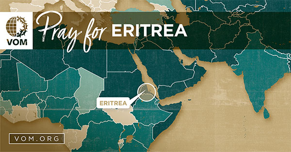 Map of Eritrea's location